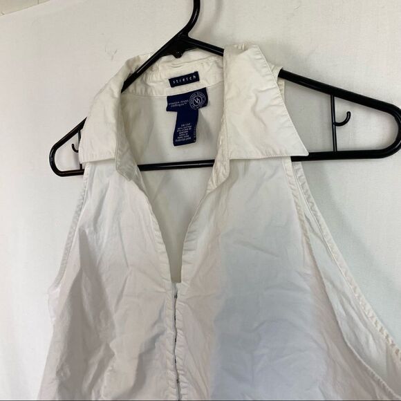 Venezia collared tank top shirt. - Picture 4 of 7